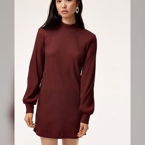 Aritzia Red Laverna Dress (Wilfred)